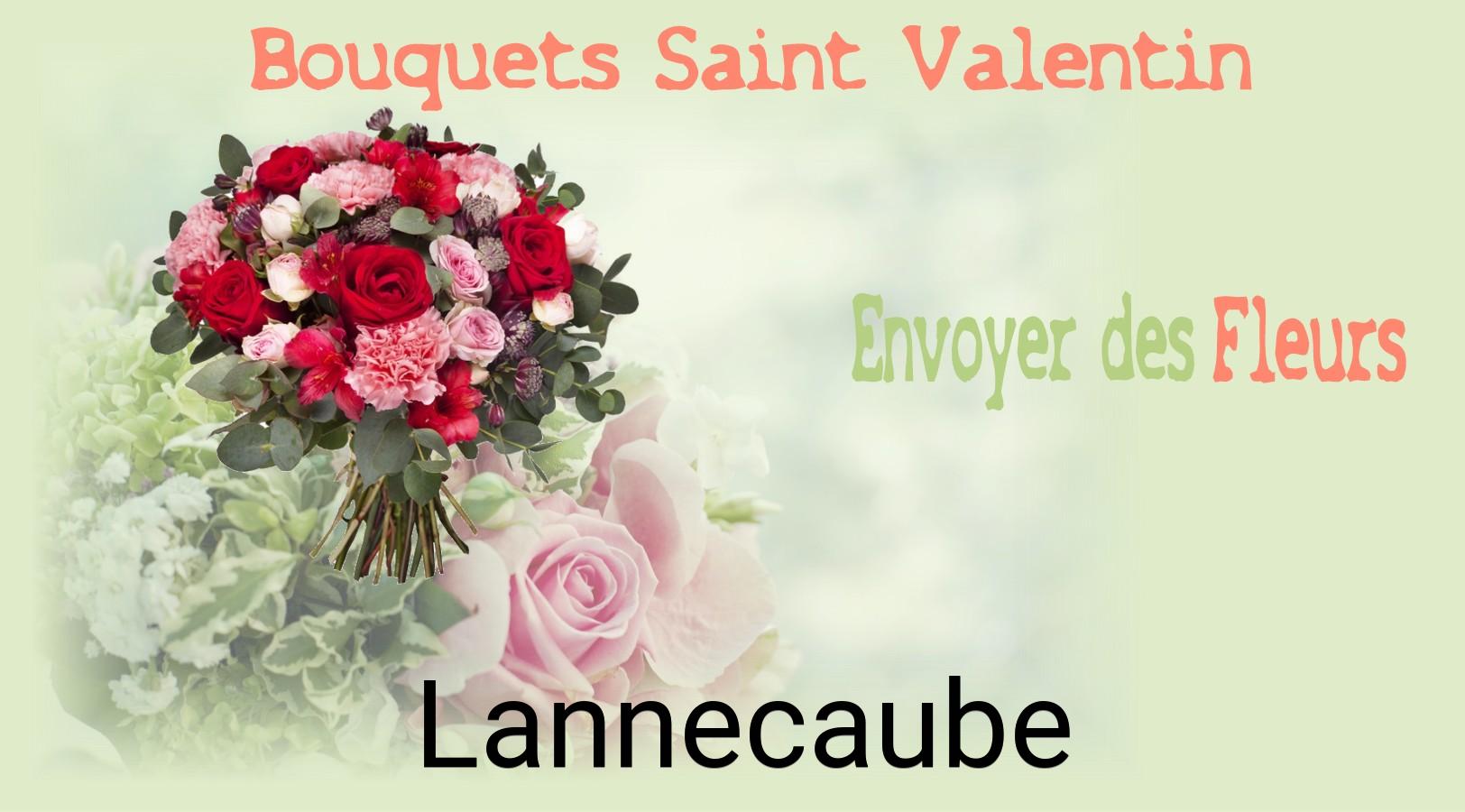 Roses de Saint-Valentin livrées à Lannecaube